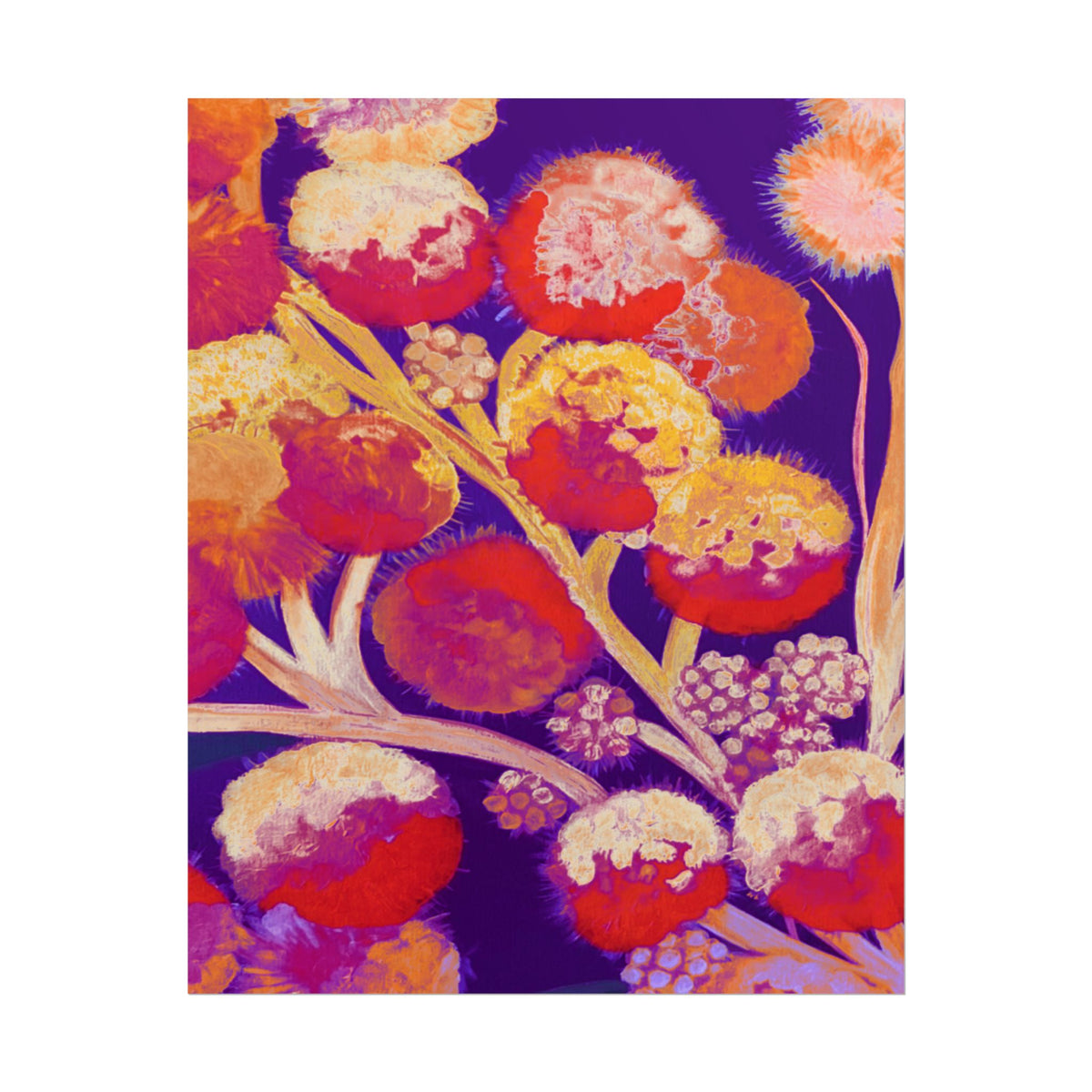 SUNSET FIREWORKS PRINT
