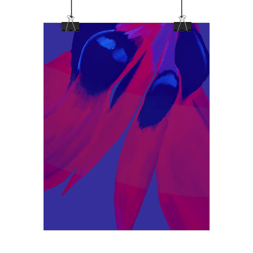 SUNSET DESERT PEA PRINT