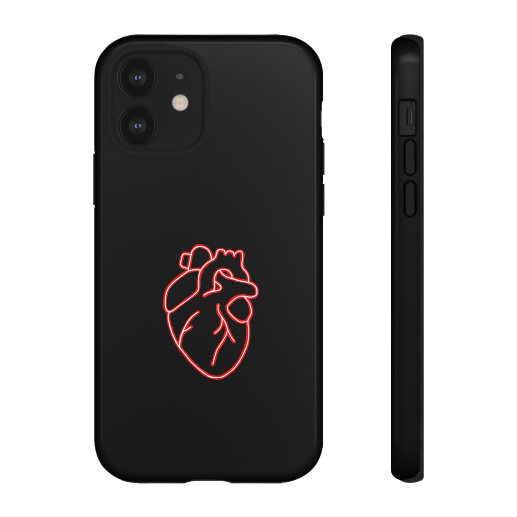 RED NEON HEART