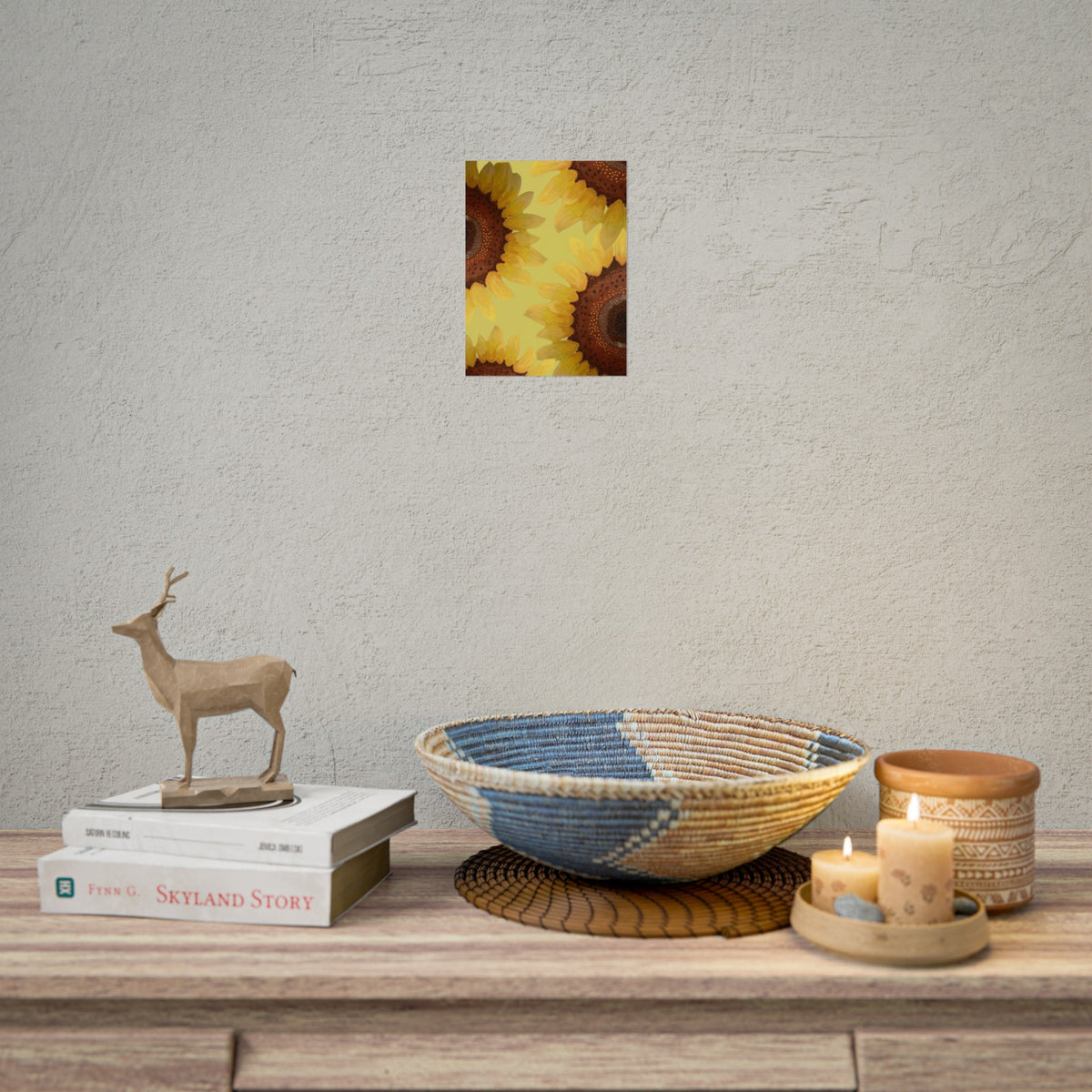 MY SUNFLOWER PRINT