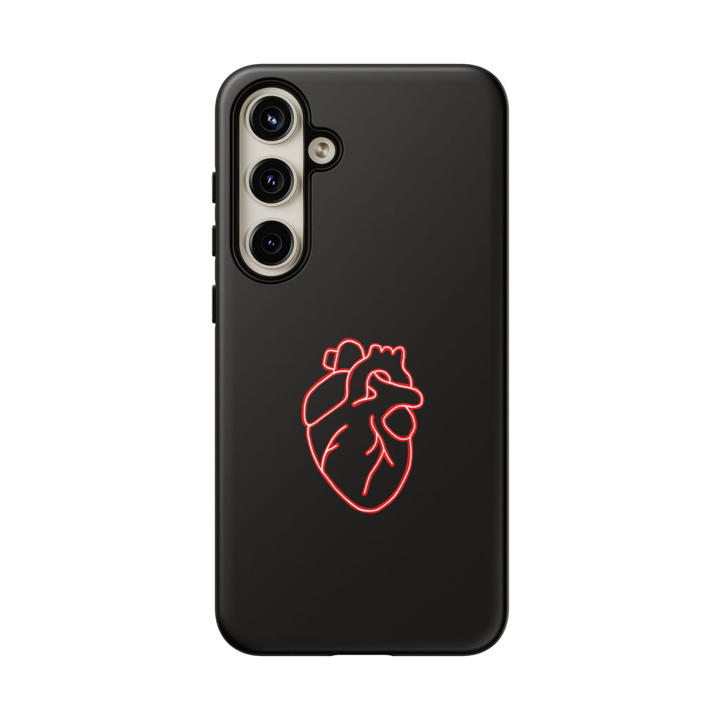 RED NEON HEART