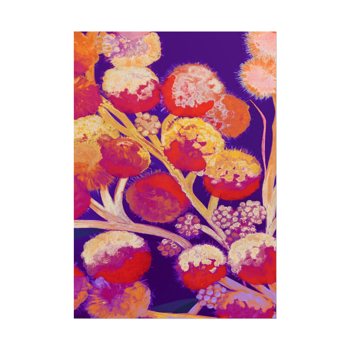 SUNSET FIREWORKS PRINT