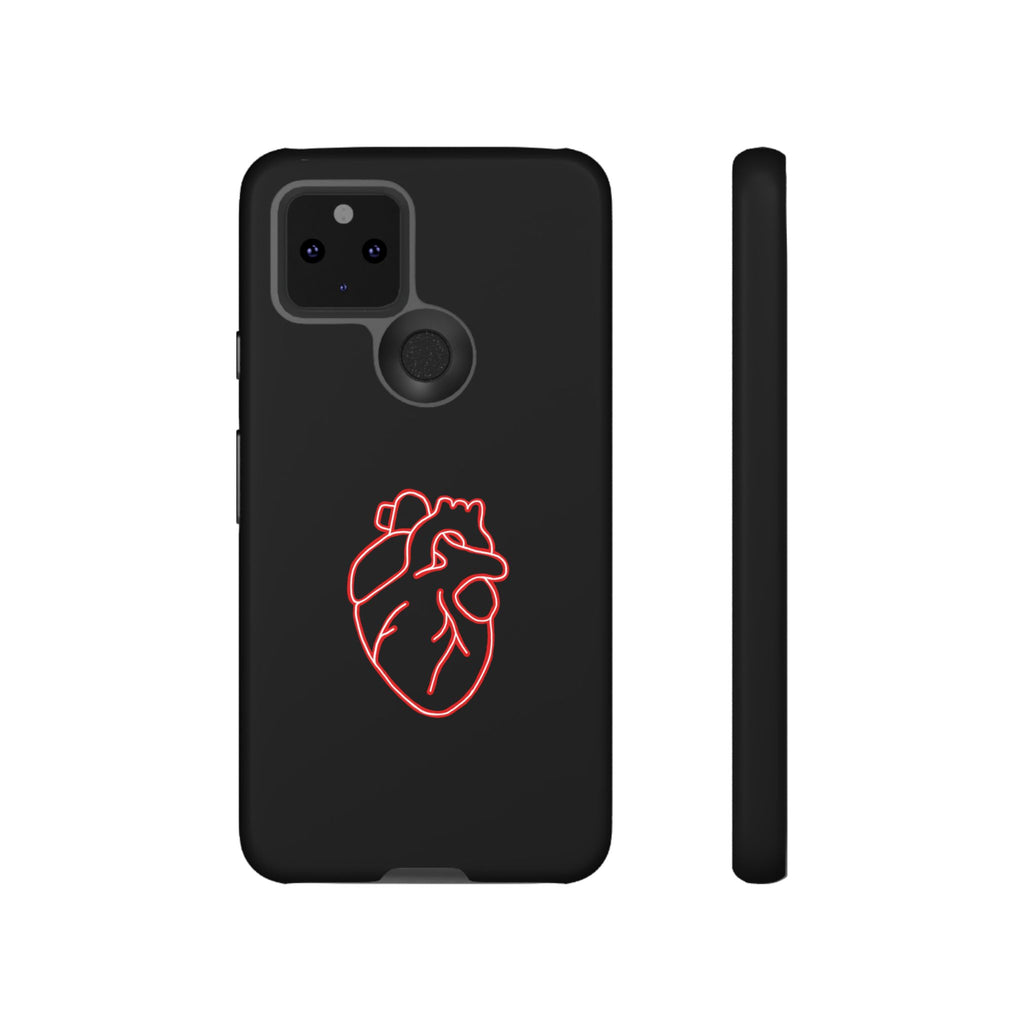 RED NEON HEART