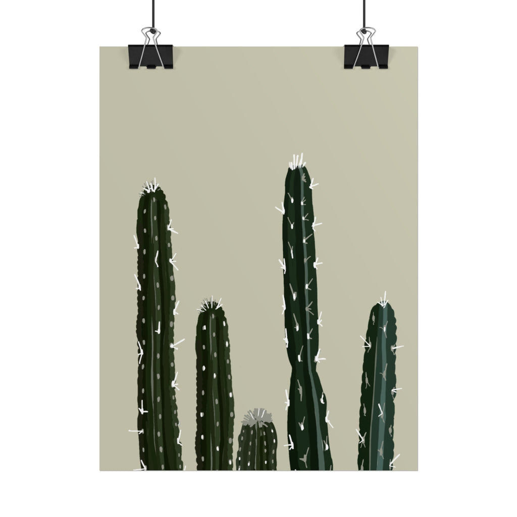 CACTUS CREAM PRINT
