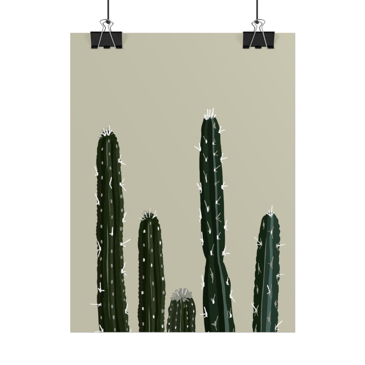 CACTUS CREAM PRINT