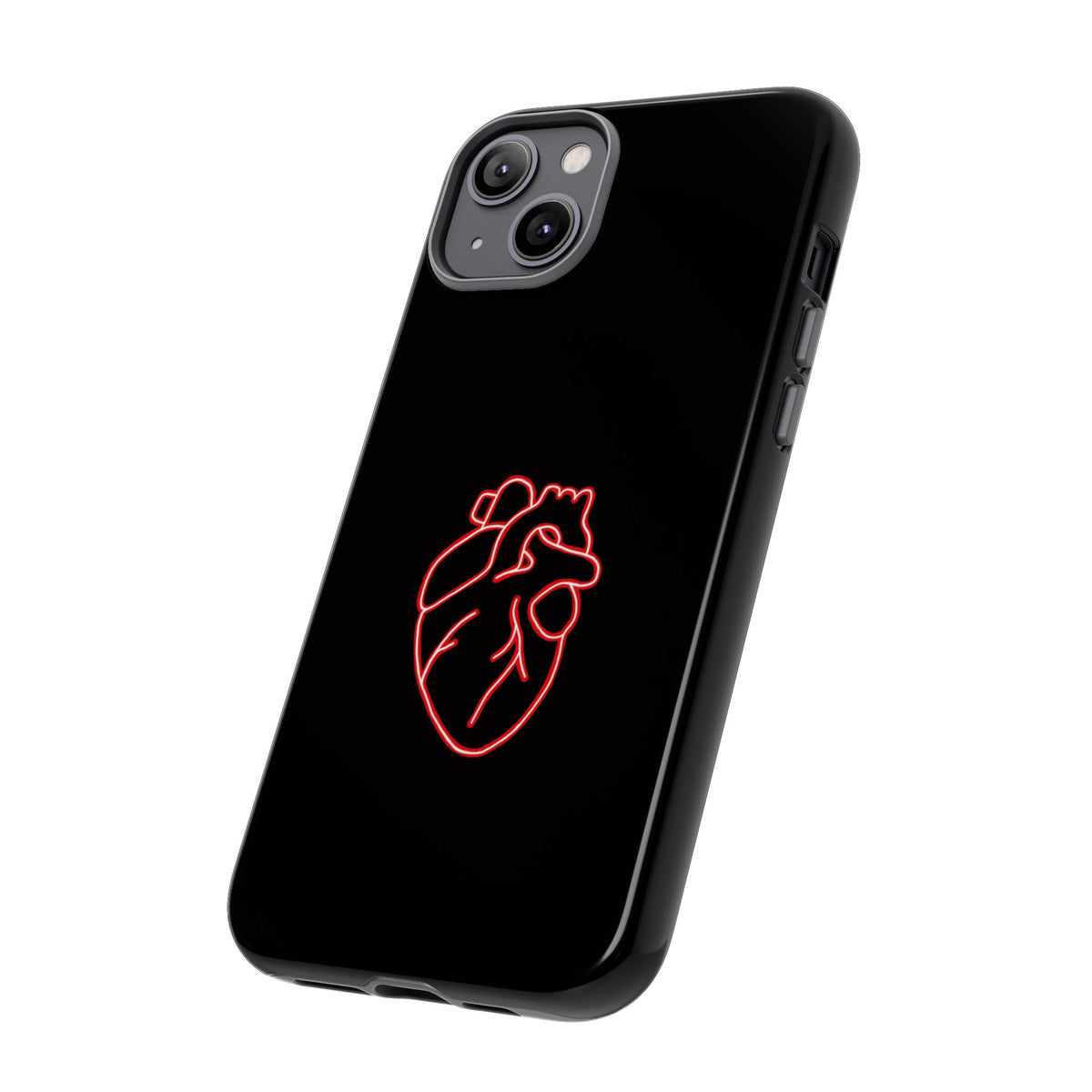 RED NEON HEART
