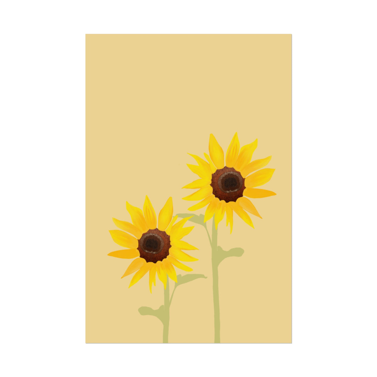 SUNFLOWER PATCH PRINT