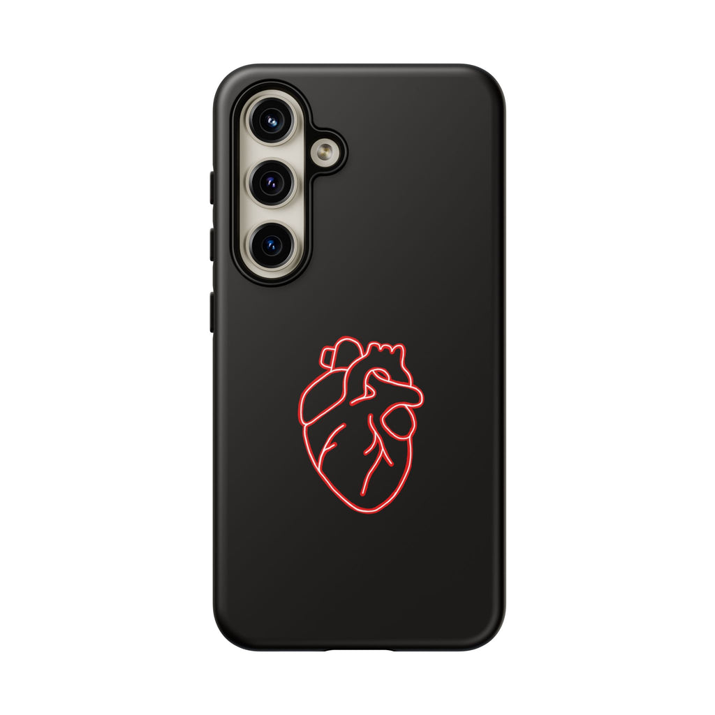 RED NEON HEART