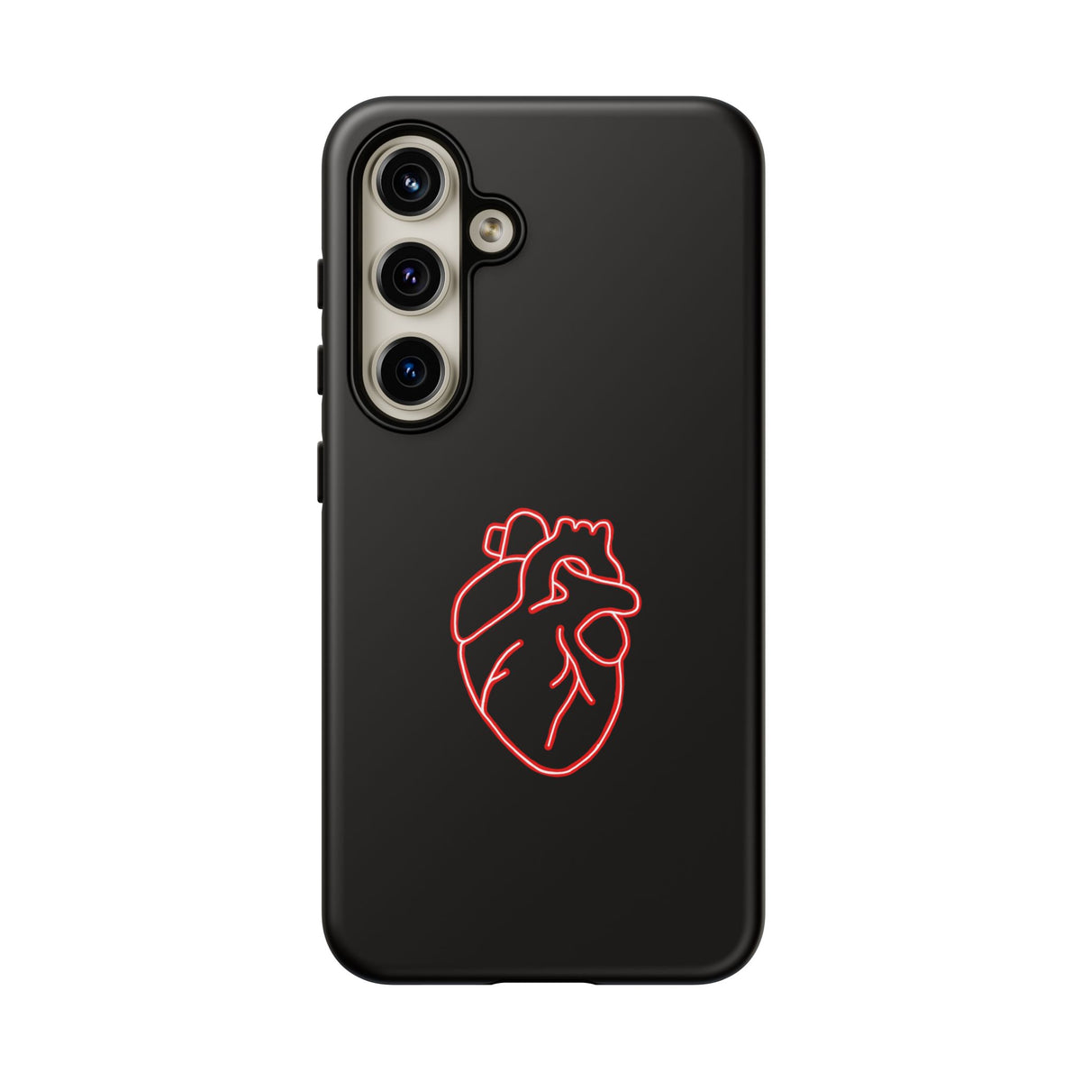 RED NEON HEART