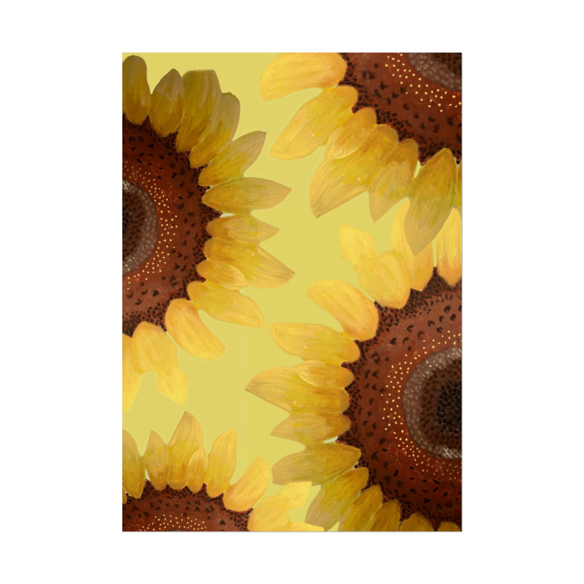 MY SUNFLOWER PRINT