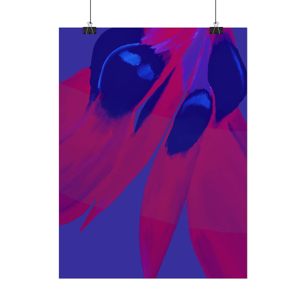 SUNSET DESERT PEA PRINT