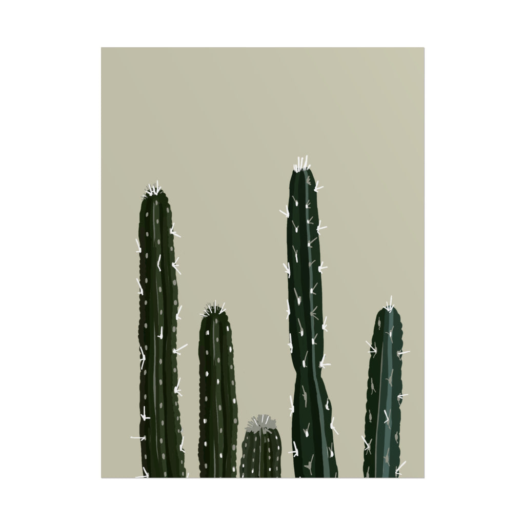CACTUS CREAM PRINT