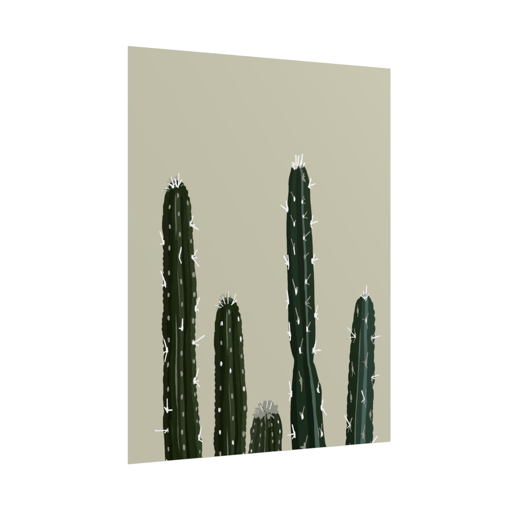 CACTUS CREAM PRINT