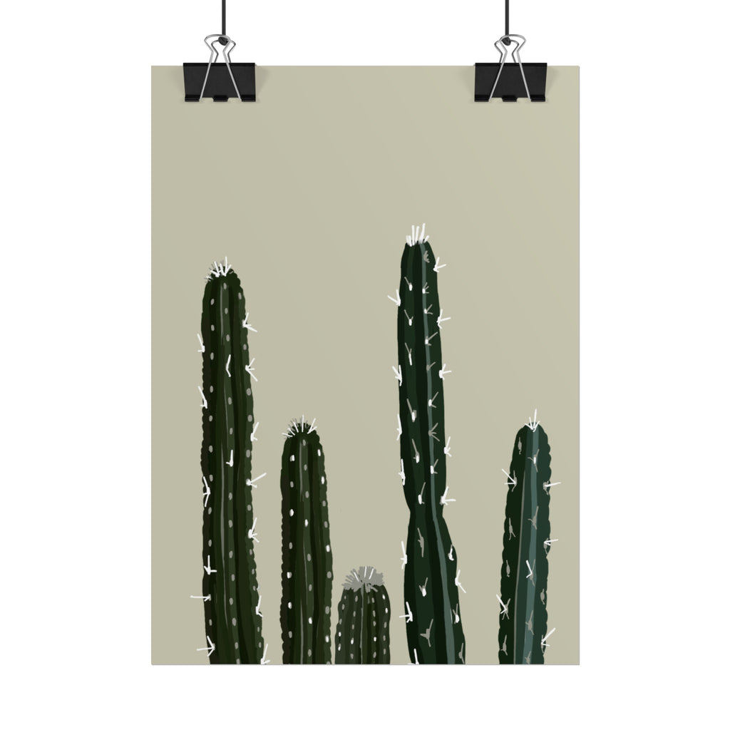 CACTUS CREAM PRINT