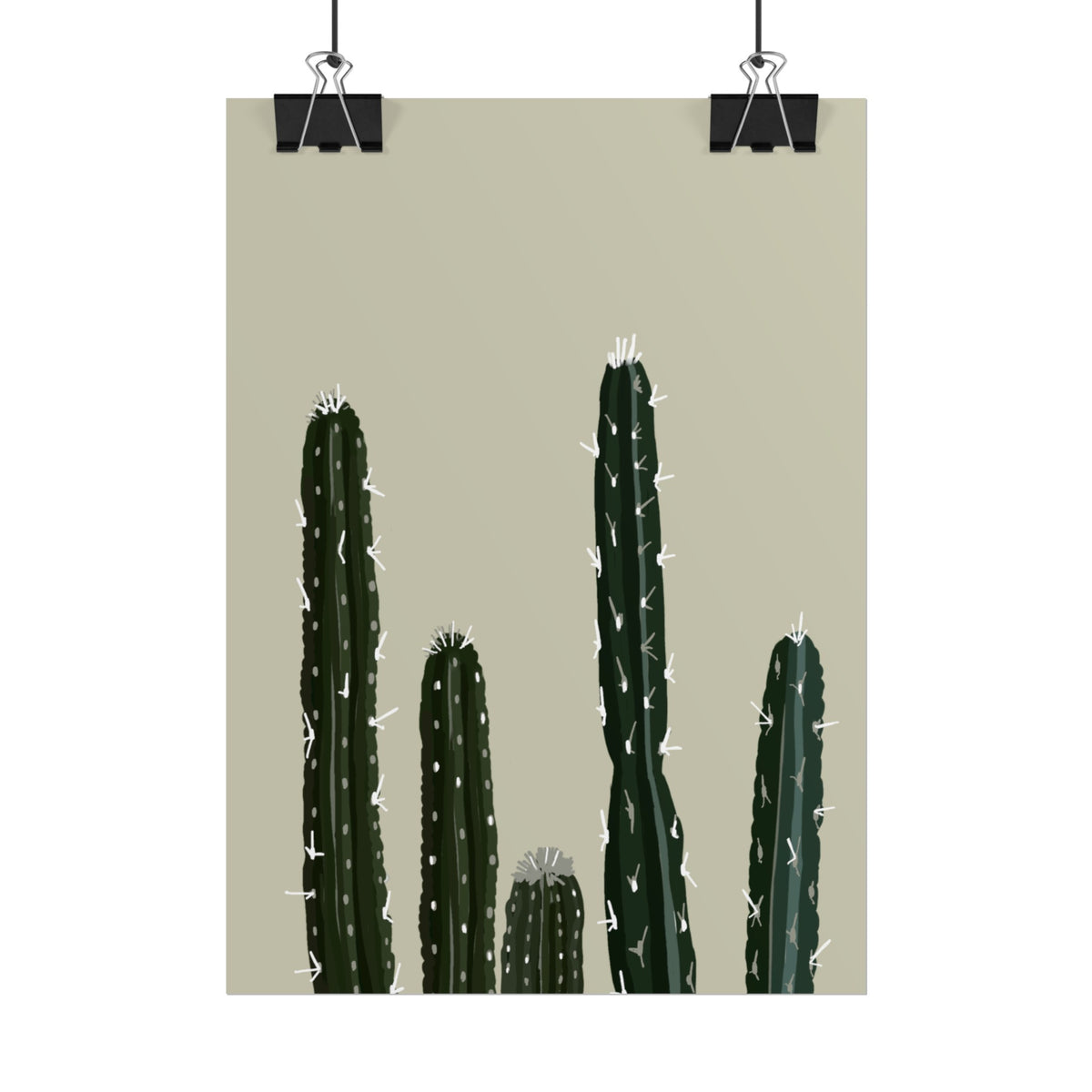 CACTUS CREAM PRINT