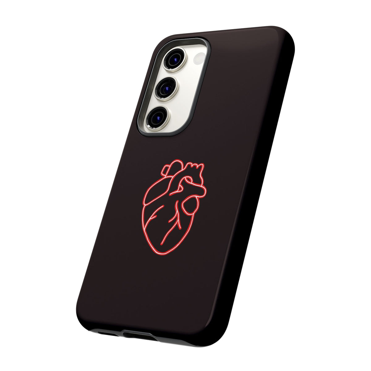 RED NEON HEART