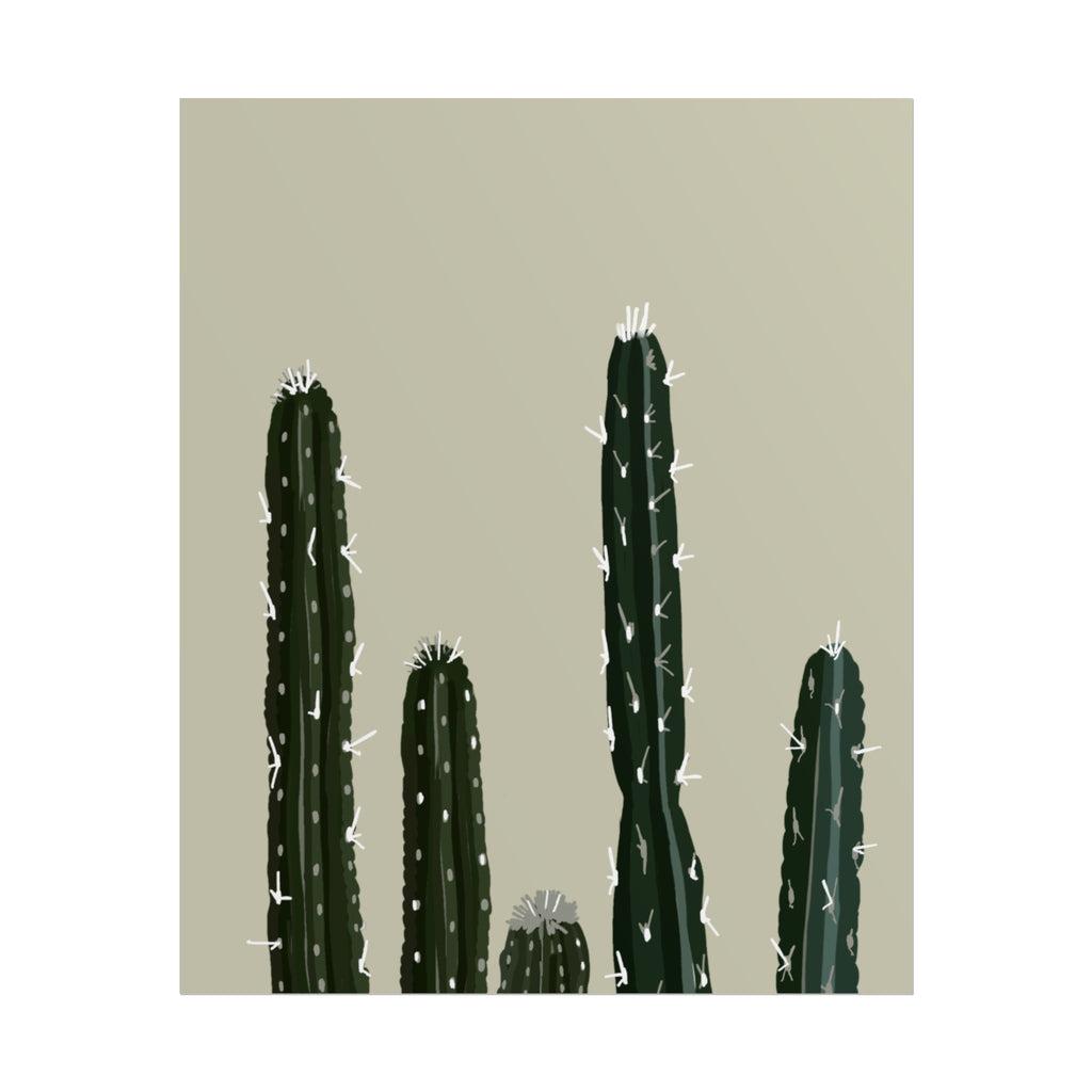 CACTUS CREAM PRINT