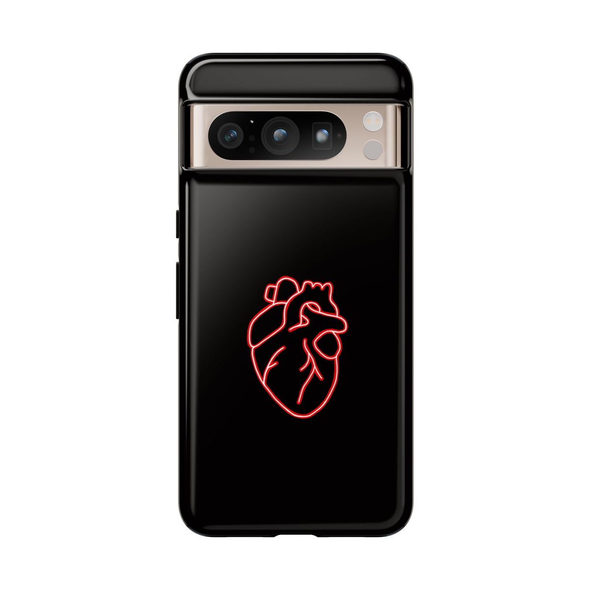 RED NEON HEART