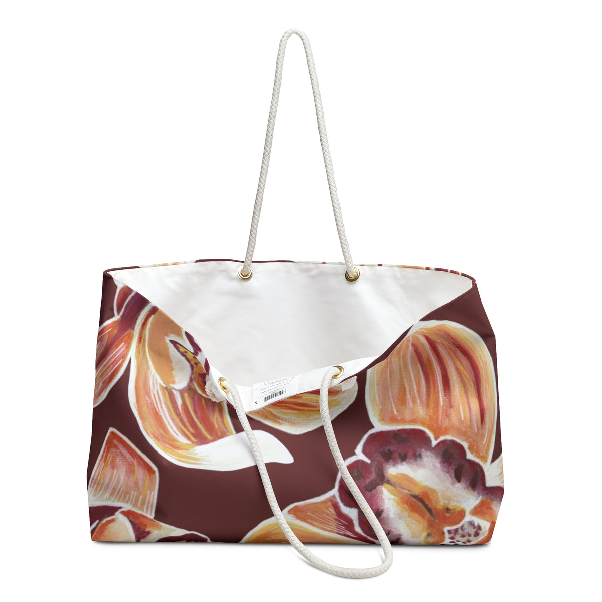 ORANGE ORCHID BAG