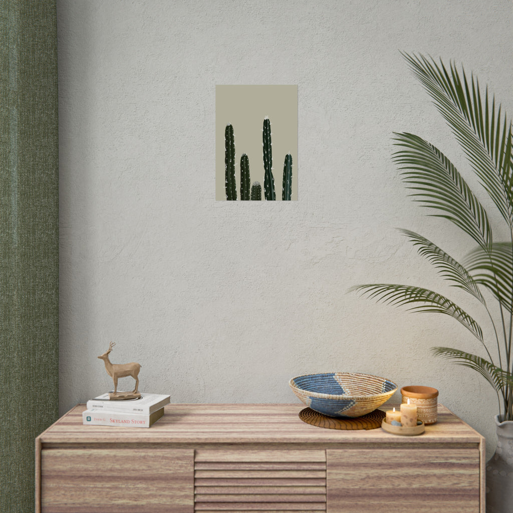 CACTUS CREAM PRINT