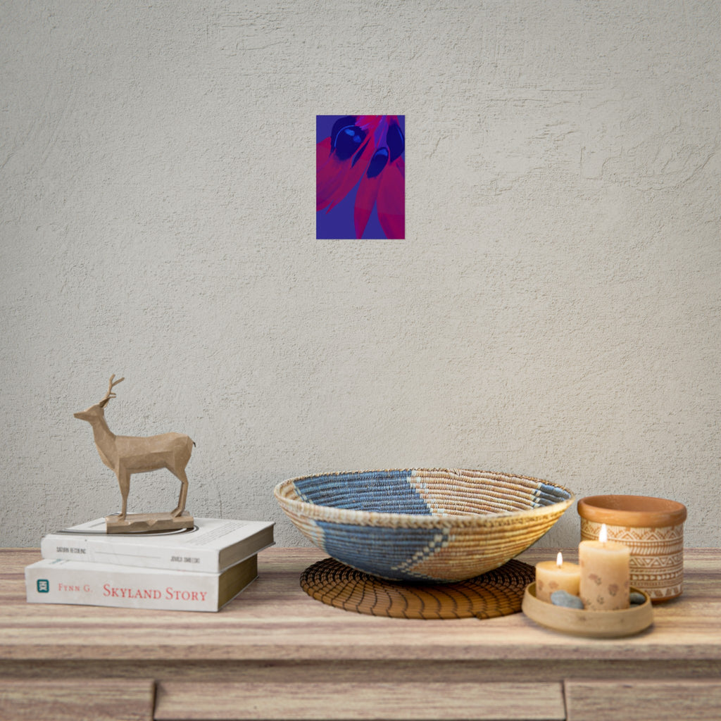 SUNSET DESERT PEA PRINT