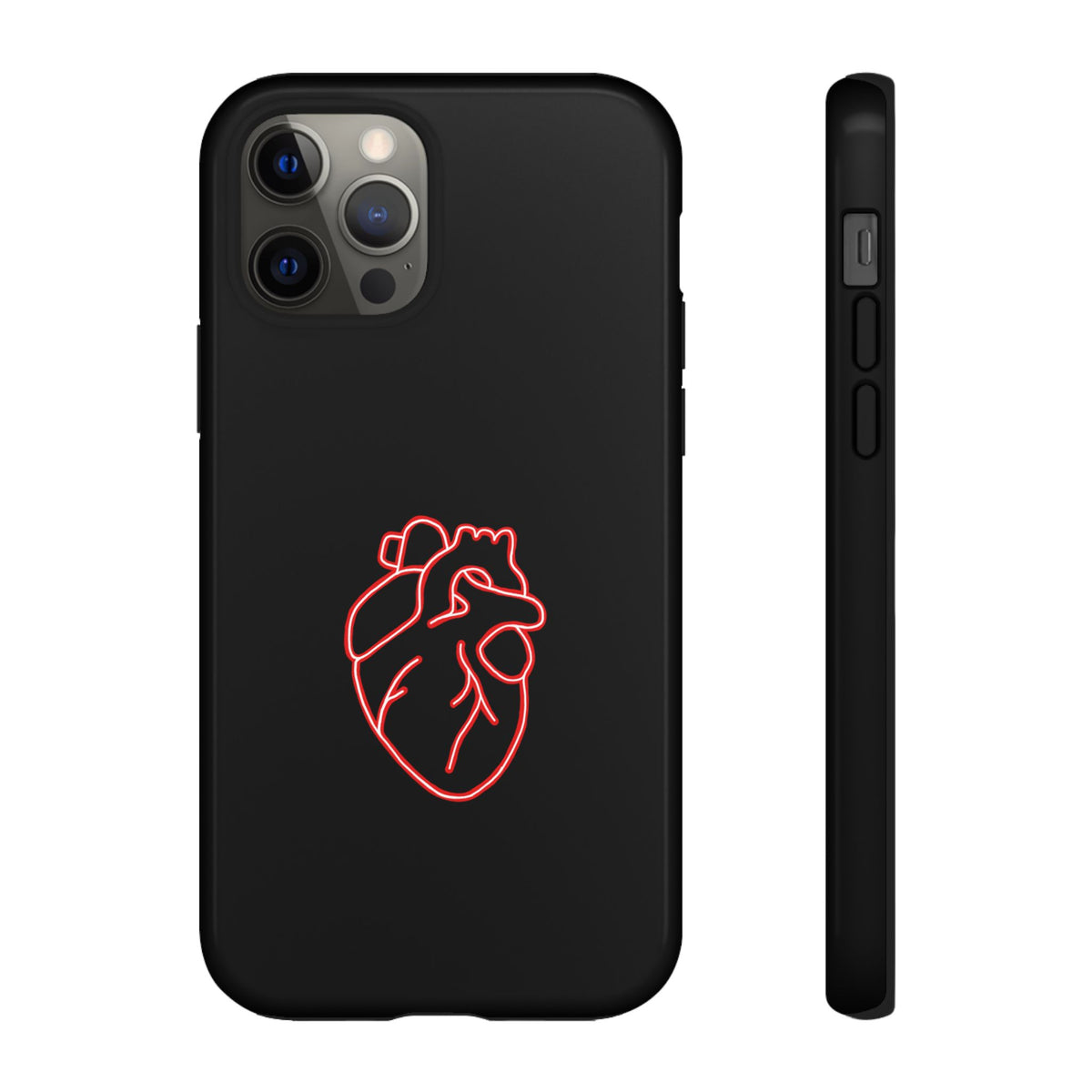 RED NEON HEART