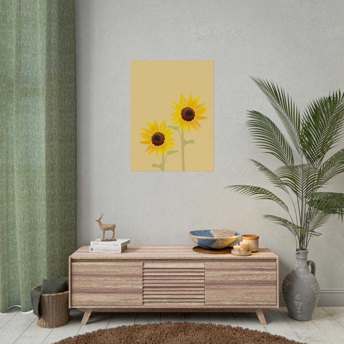 SUNFLOWER PATCH PRINT