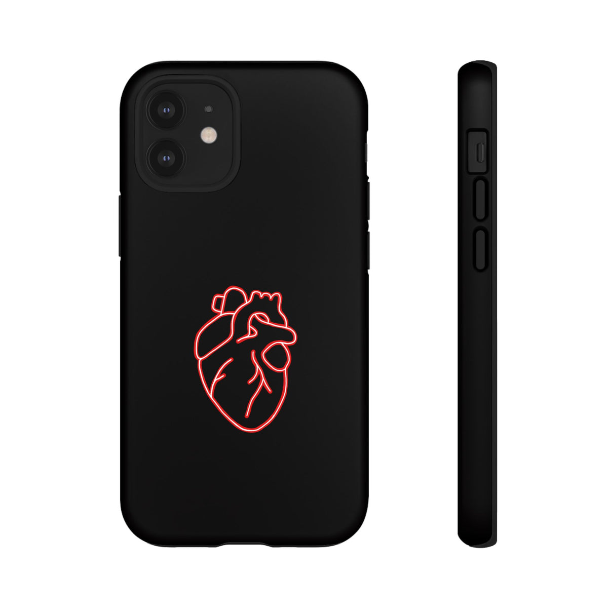 RED NEON HEART