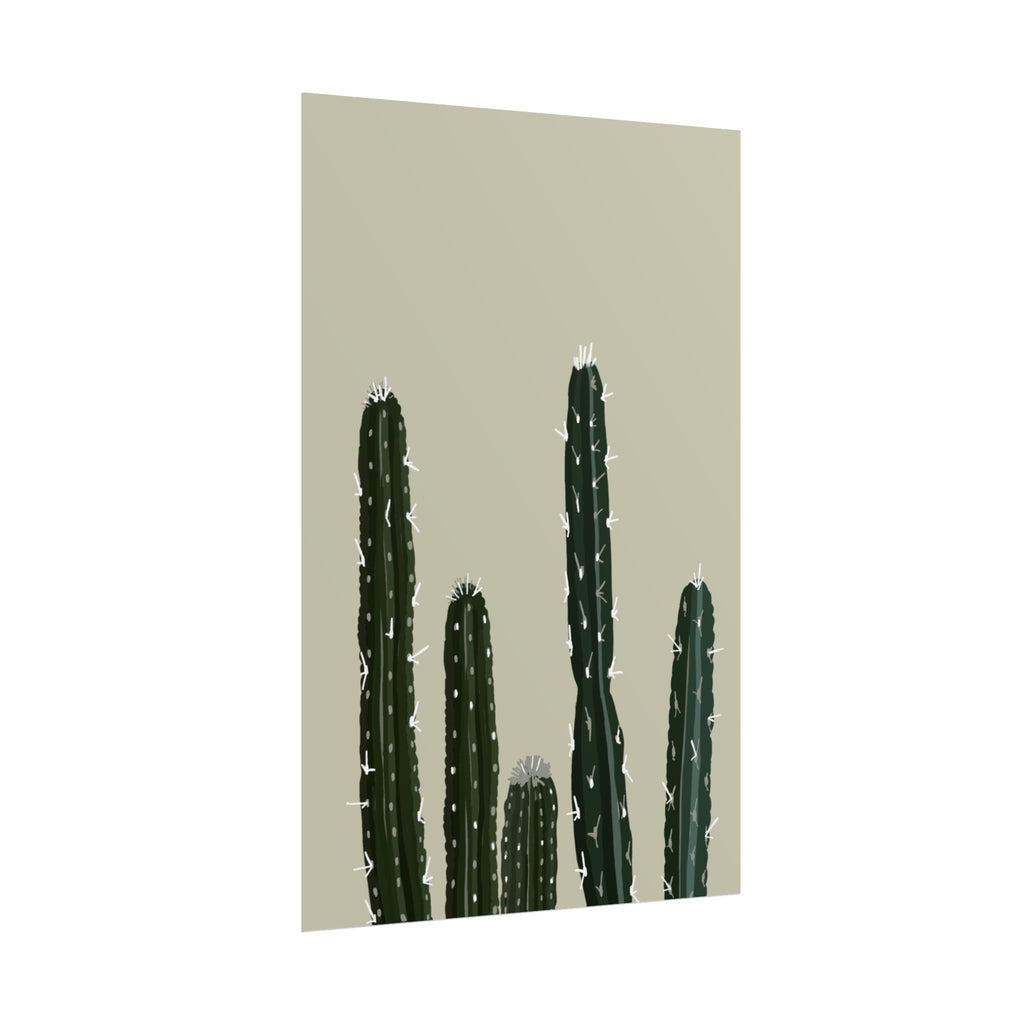 CACTUS CREAM PRINT