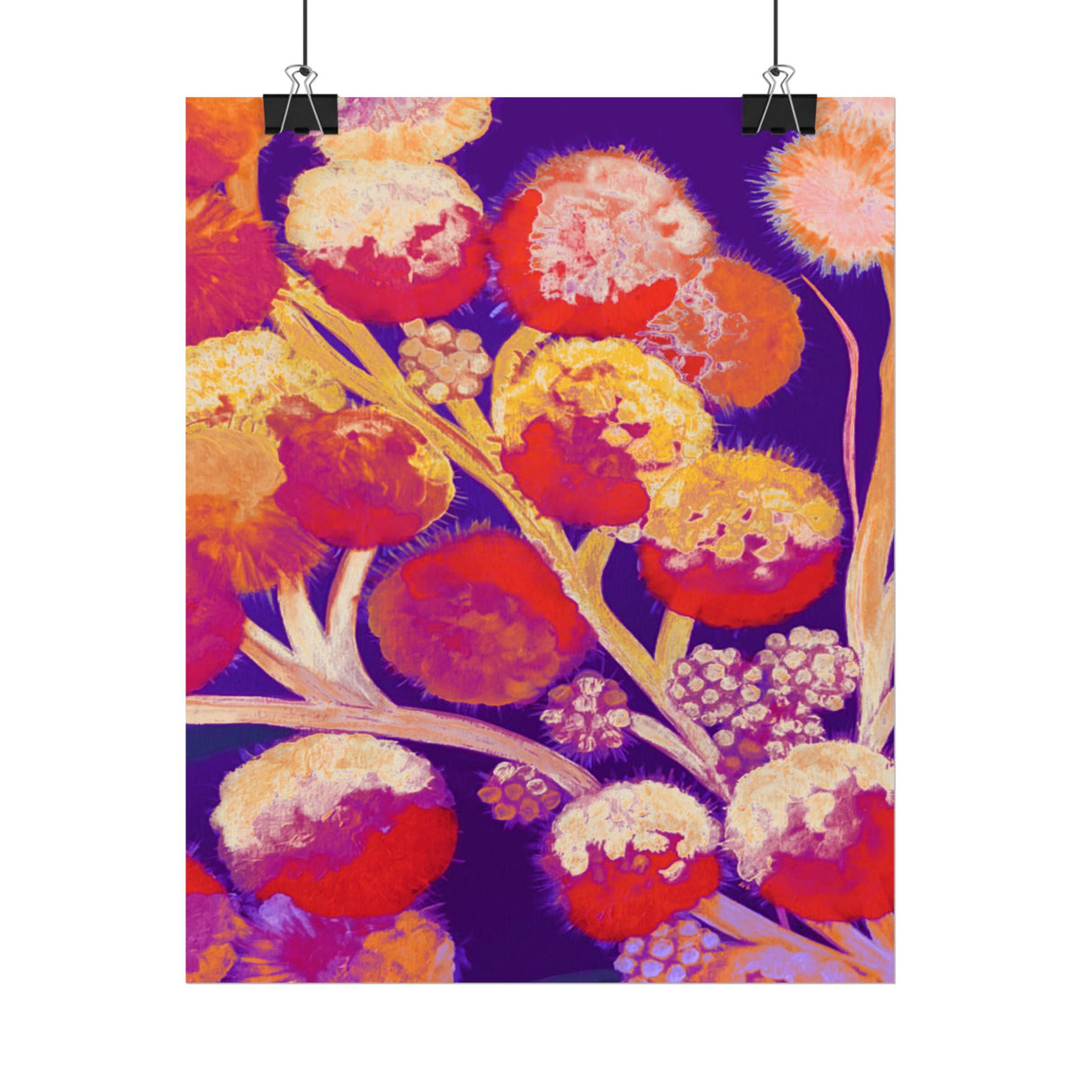 SUNSET FIREWORKS PRINT