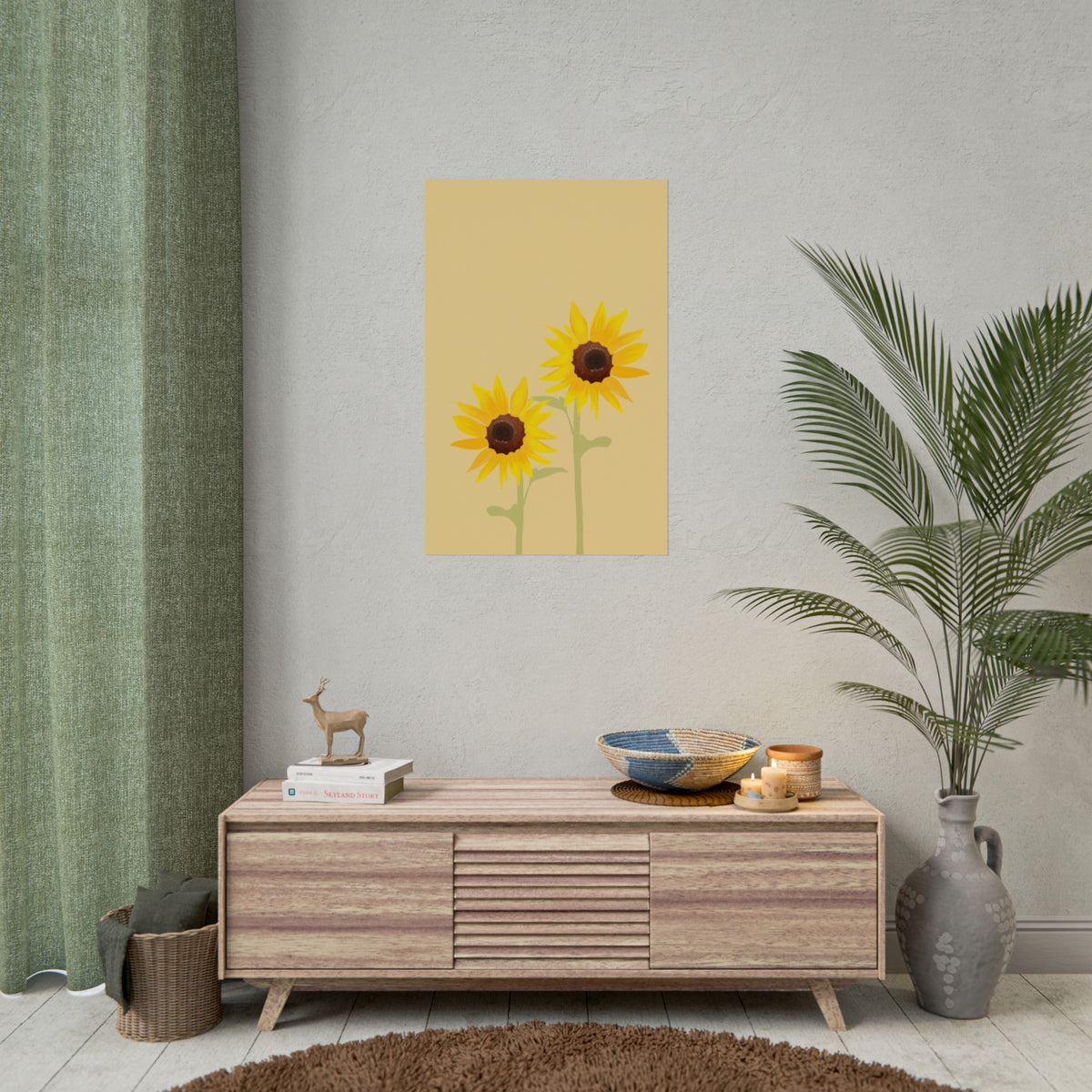 SUNFLOWER PATCH PRINT