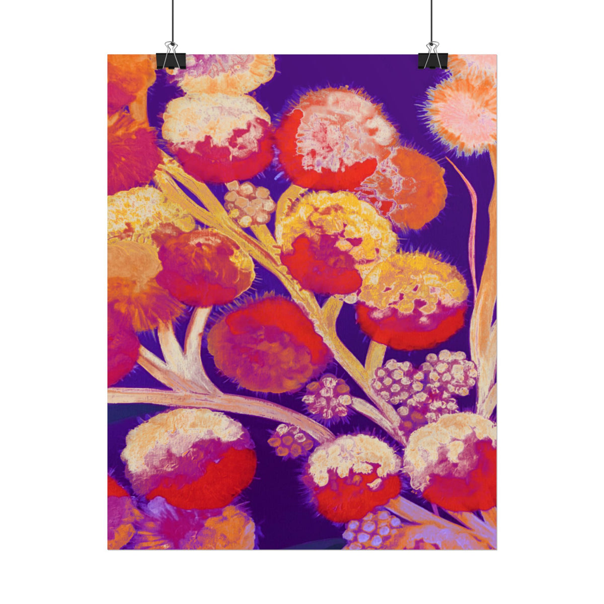 SUNSET FIREWORKS PRINT