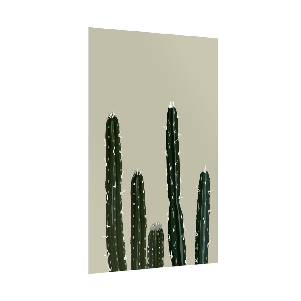 CACTUS CREAM PRINT