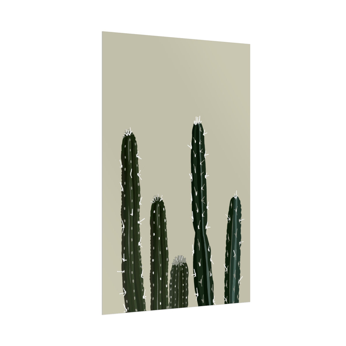 CACTUS CREAM PRINT