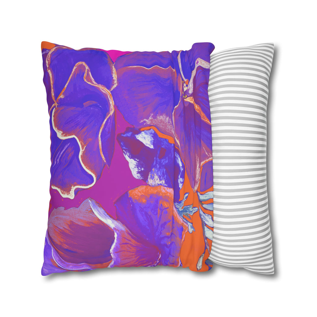 SUNSET FLOWERS PILLOWCASE