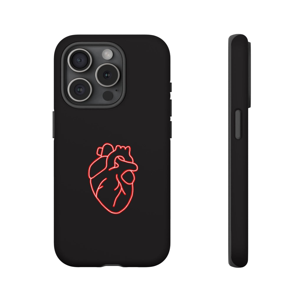 RED NEON HEART