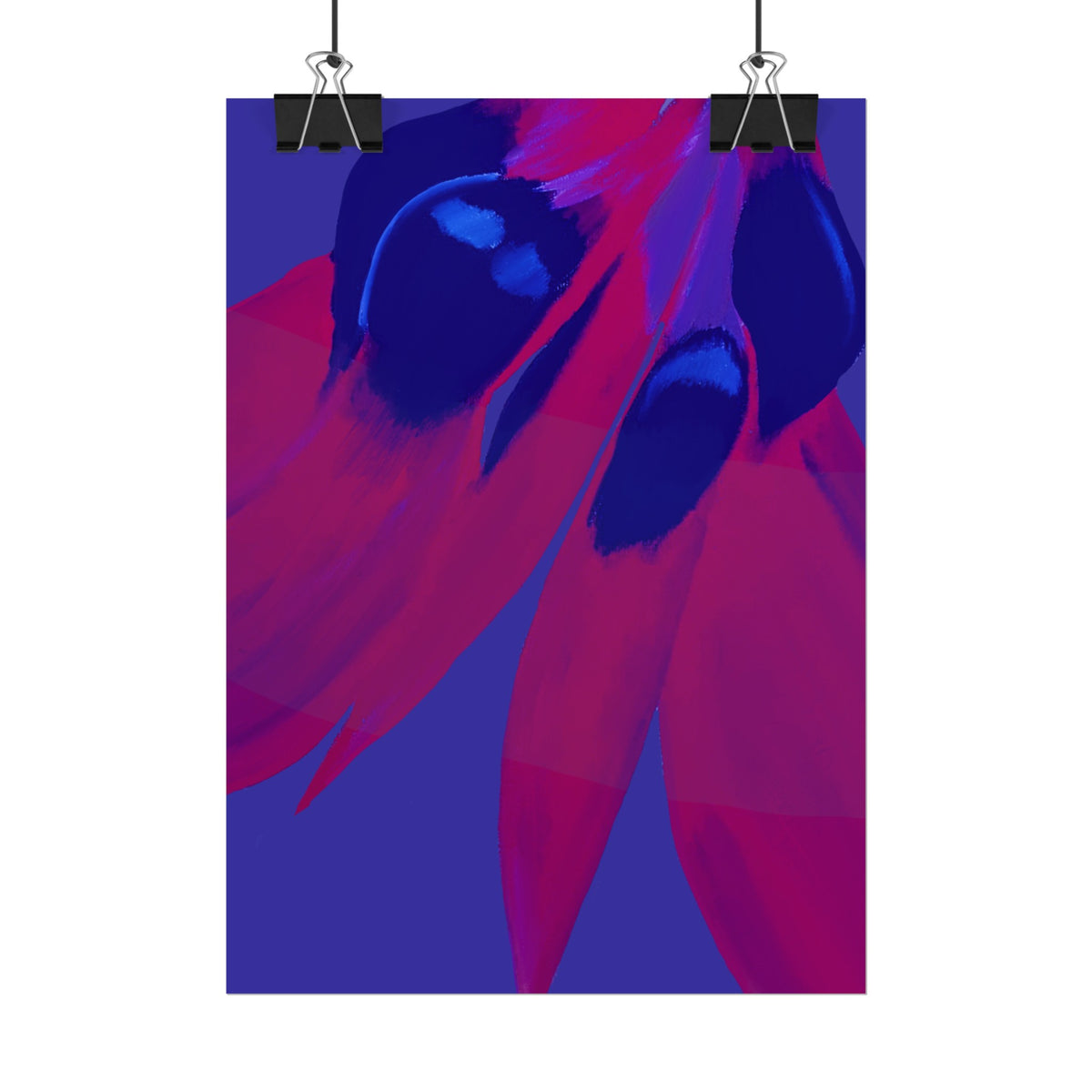 SUNSET DESERT PEA PRINT