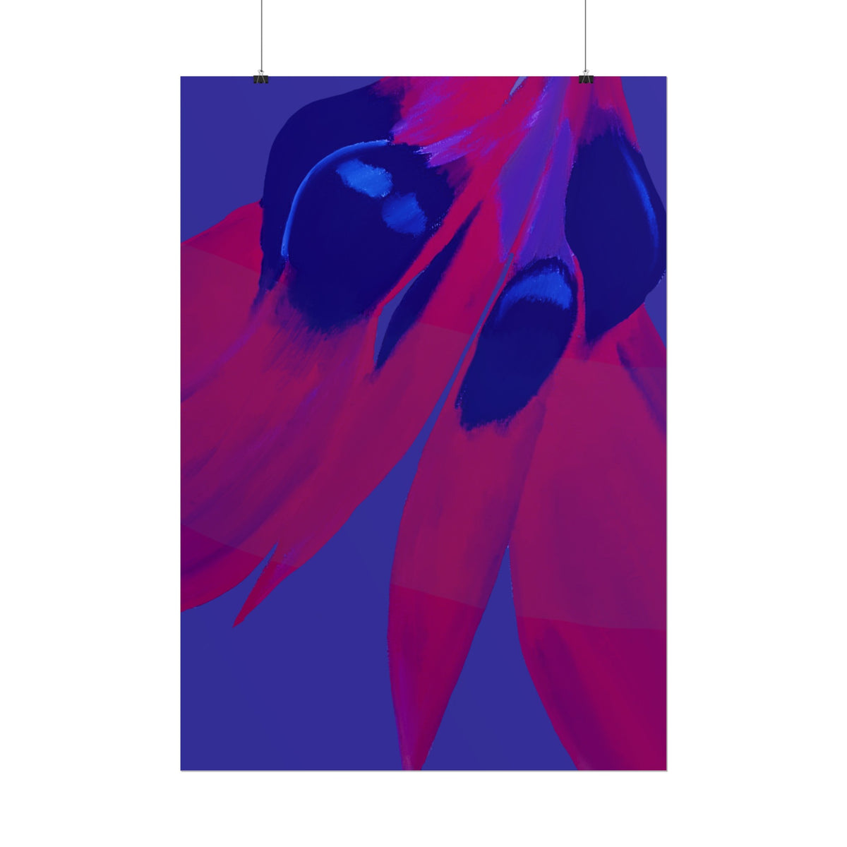 SUNSET DESERT PEA PRINT