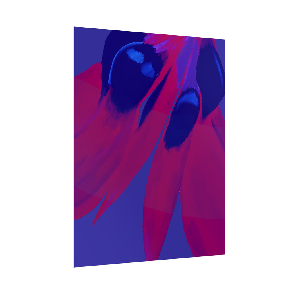 SUNSET DESERT PEA PRINT