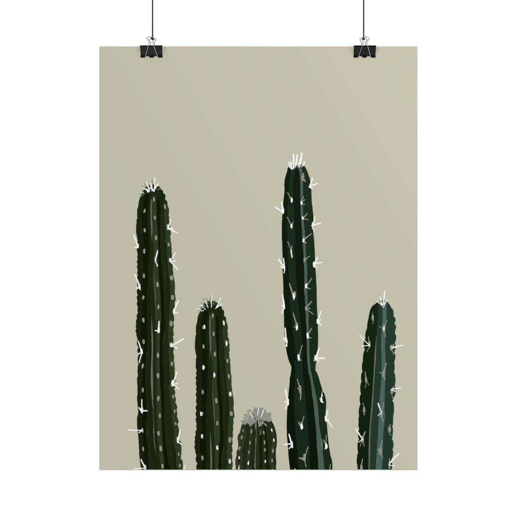 CACTUS CREAM PRINT