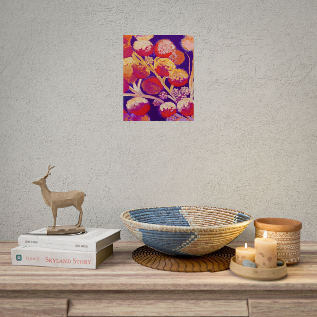SUNSET FIREWORKS PRINT