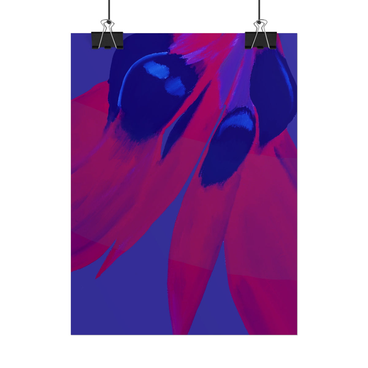 SUNSET DESERT PEA PRINT