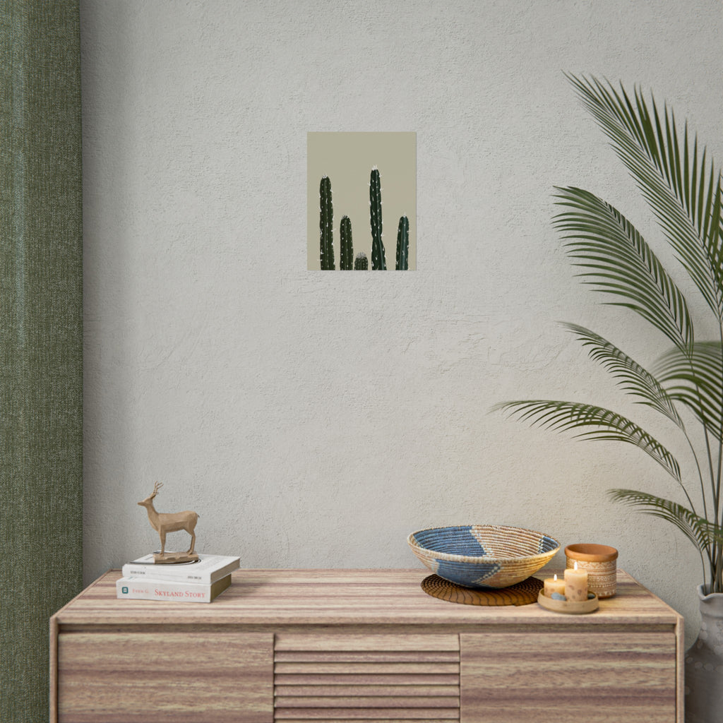 CACTUS CREAM PRINT