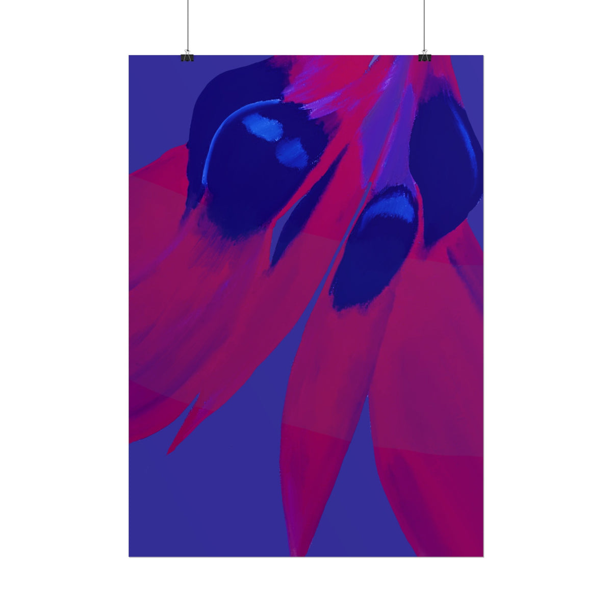 SUNSET DESERT PEA PRINT