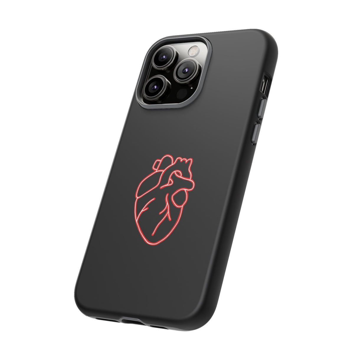 RED NEON HEART