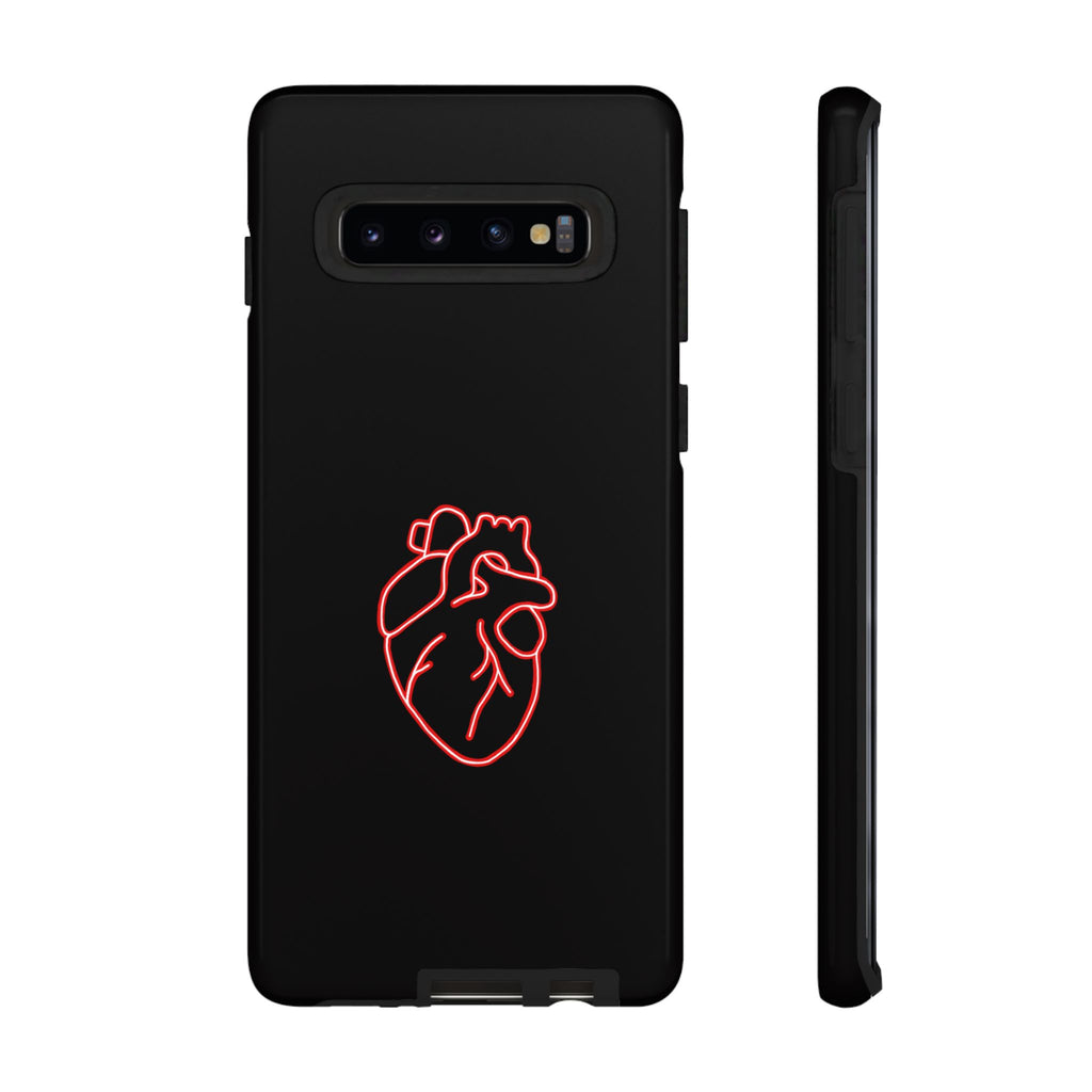 RED NEON HEART