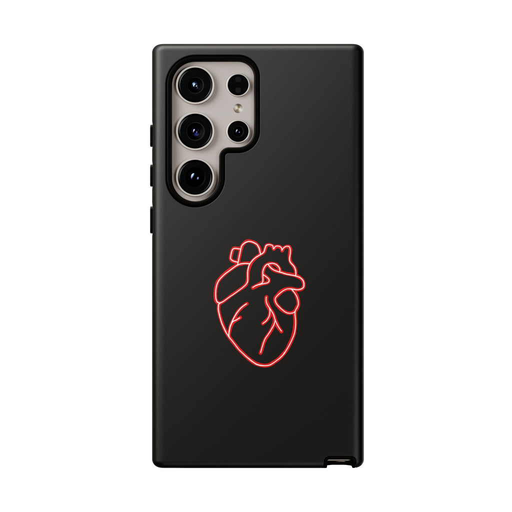 RED NEON HEART