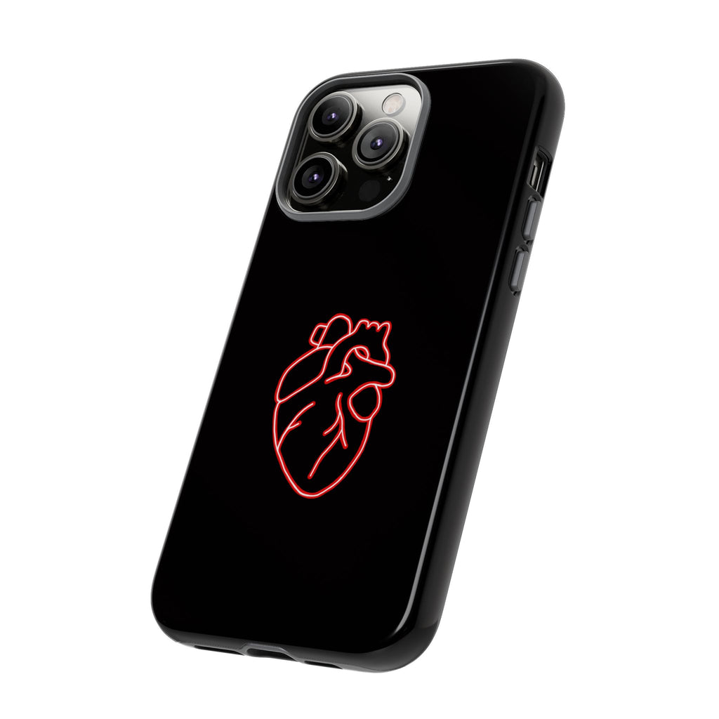 RED NEON HEART