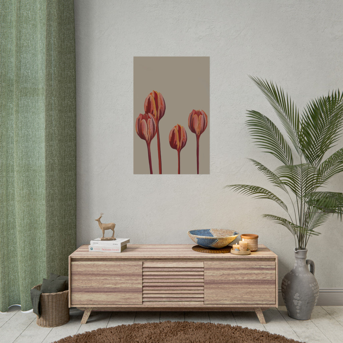 TULIPS PRINT