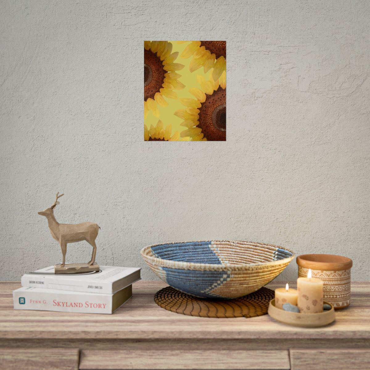 MY SUNFLOWER PRINT